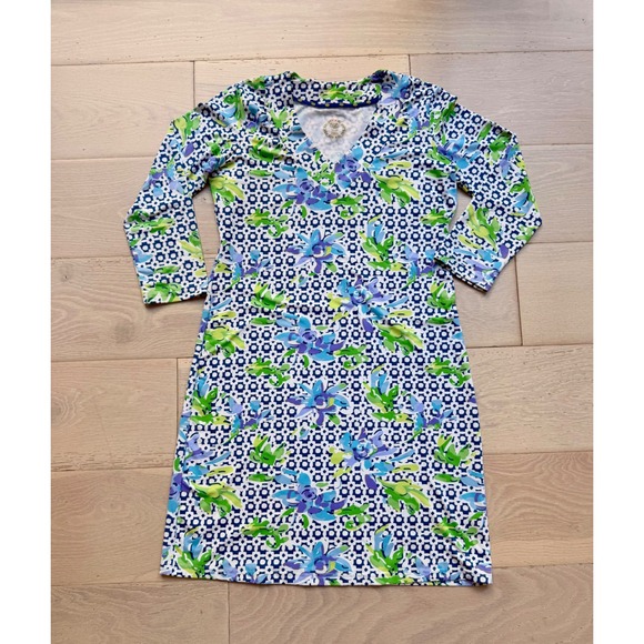 Banana Boat Dresses & Skirts - Banana Boat UPF 50 Floral Geometric Coverup Resort-wear Small